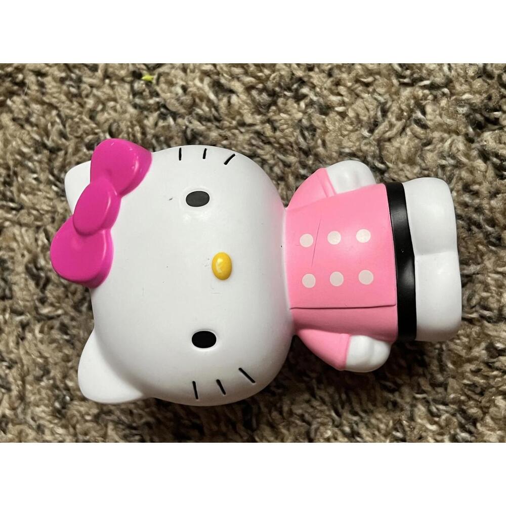 Hello Kitty Cafe Piggy Bank Sanrio 2021 Coin bank 5'' RARE‎